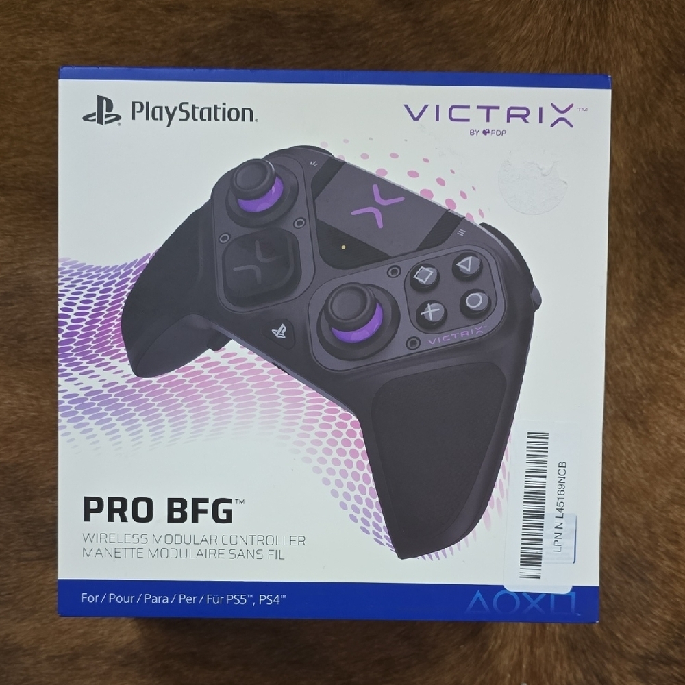 Victrix Pro BFG Wireless Controller with Purple Accents